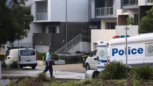 The Baulkham Hills townhouse block where Mr Cho was murdered. Picture: NewsWire / Gaye Gerard