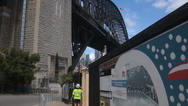 Council still doesn’t have a reopening day for the multimillion-dollar project. Picture: News Corp Australia