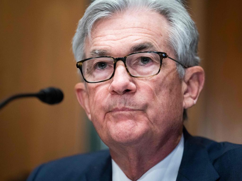 US Federal Reserve Chairman Jerome Powell. Picture: Tom Williams/AFP