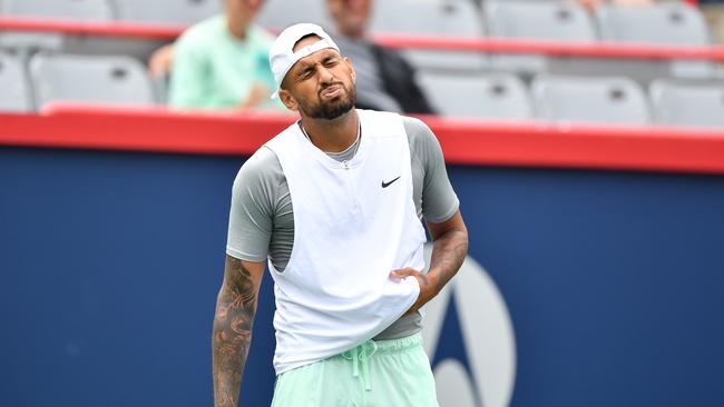 Kyrgios hasn’t had a lot of luck when the draw comes out in Melbourne over the years. Picture: Getty