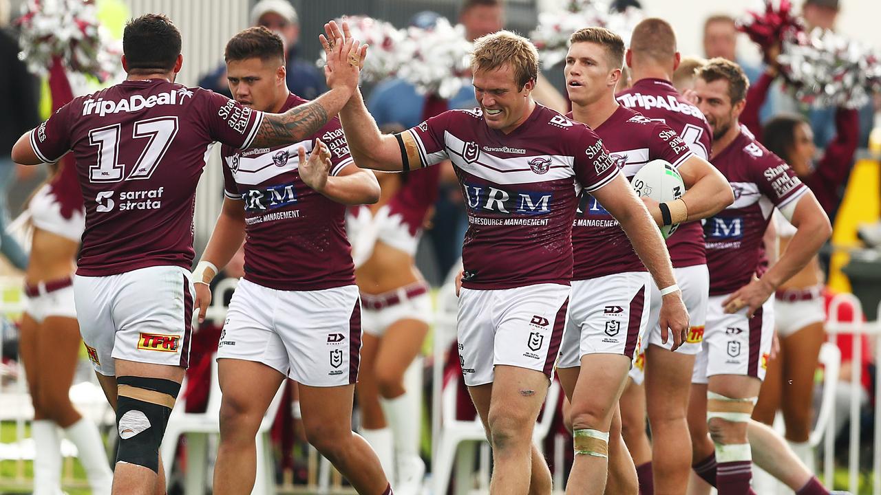 Manly played the Titans in Mudgee in round six. Picture: Mark Metcalfe/Getty Images