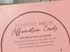 It read: ‘For pregnancy and labour -  to help minimise epidurals'