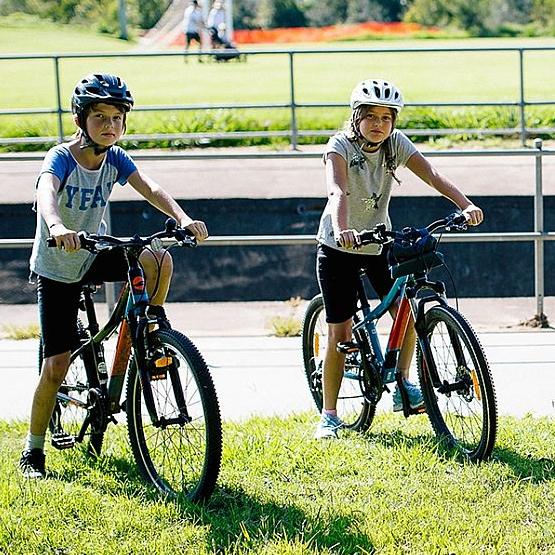 Junior Bike Riding Skills. Picture: Brisbane Cycling Festival