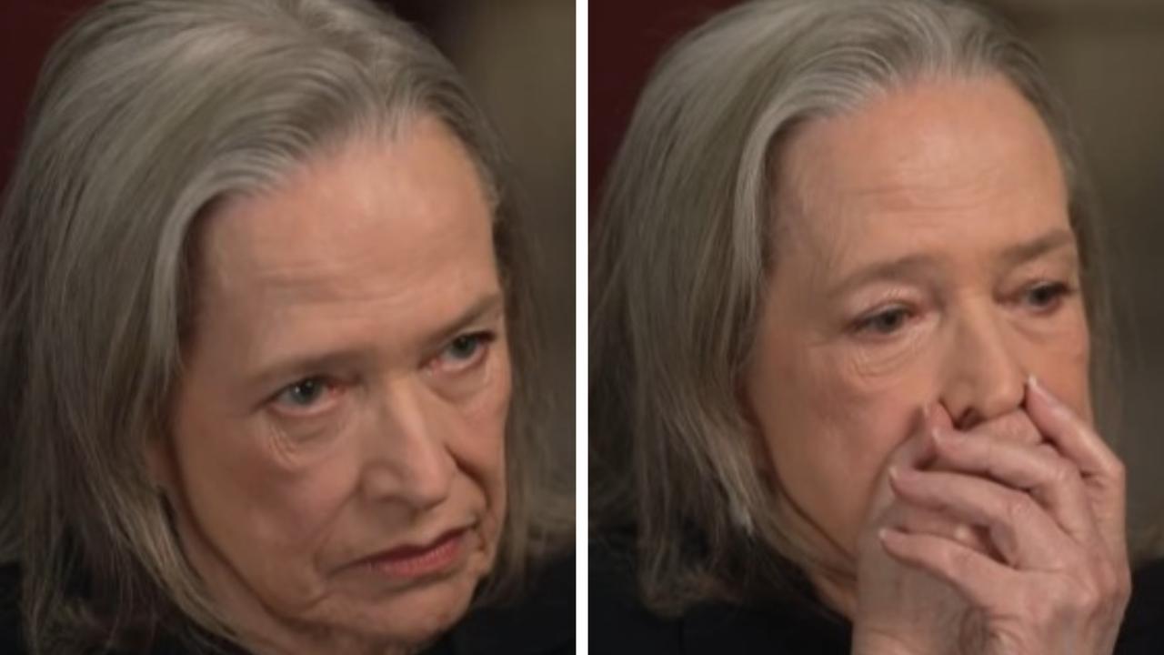 Kathy Bates left speechless as interviewer gives her big family revelation