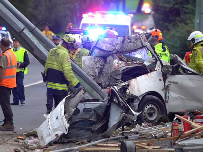 The man was taken to Royal North Shore Hospital. Picture: TNV