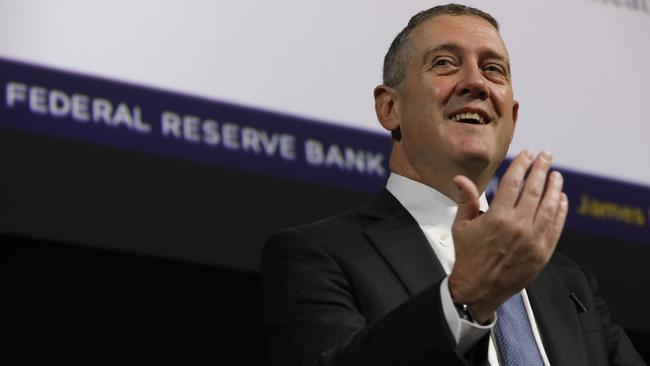 St Louis Fed president James Bullard is one of the more hawkish members of the Federal Open Market Committee. Picture: Bloomberg