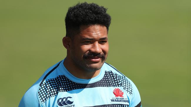 Tatafu Polota-Nau is back with the Waratahs and aiming for a Wallabies recall. Picture: Brett Costello