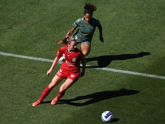 Chelsie Dawber has climbed into golden boot contention.