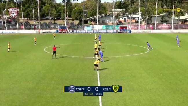 Replay:  Cairns SHS v Corinda SHS (Cup semifinal) - Bill Turner Cup/Trophy Day 1 Queensland Finals Series