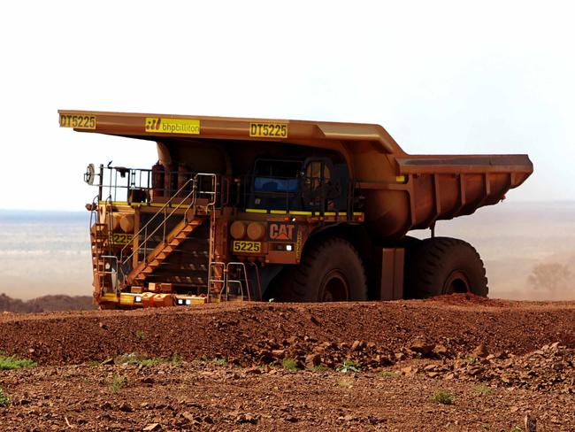 Jimblebar mine in the Pilbara.