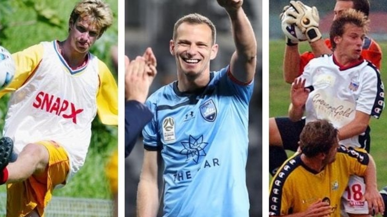 Gladesville soccer player Alex Wilkinson is a veteran of the A-League.