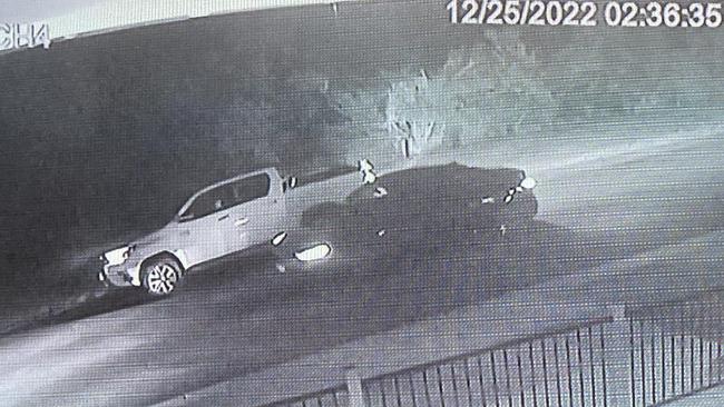 CCTV images depicting a Christmas Day break-in at an Upper Coomera house.