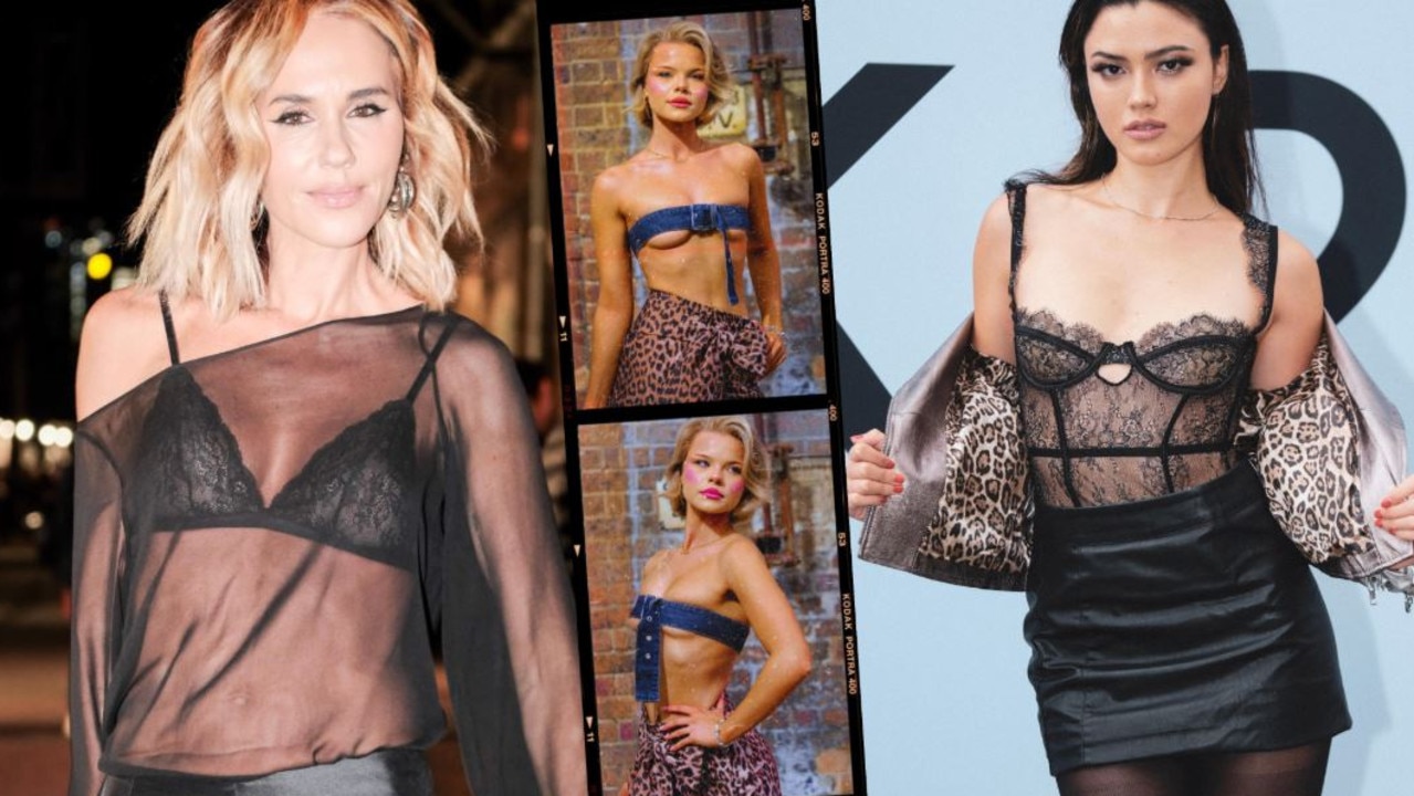 ‘Not normal’: Pip leads near-nude rush