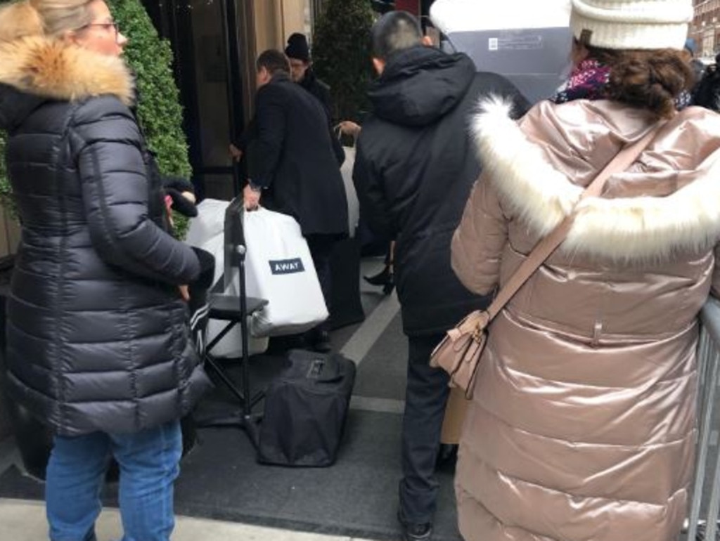 Bags bearing the branding of lifestyle and travel brand Away arrive at the pricey New York hotel, popular with the A-list for its sweeping views of The Met.