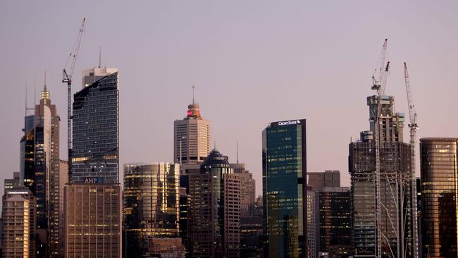 The number of apartments being offered onto the Sydney market has fallen below the 10-year average. Picture: Damian Shaw