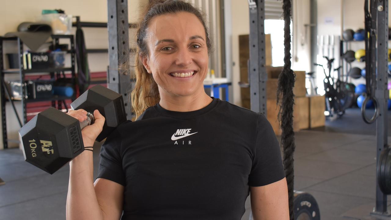 Mackay crossfitter Christee Hollard has spent seven years training to compete at the CrossFit Games in the US. In May she qualified in the teams division of the comp after placing third at the semi finals held in Brisbane. Picture: Janessa Ekert