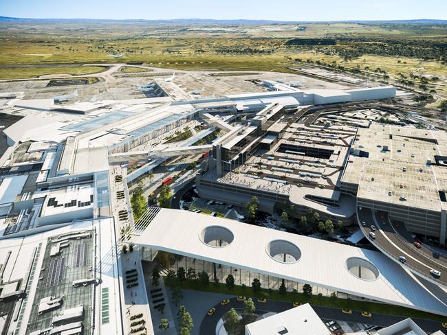 Neil Scales has baulked at an underground station for the Airport Rail Link project. Picture: Melbourne Airport