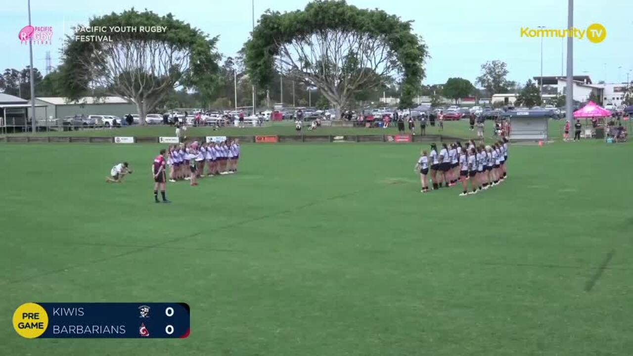 Replay: AU Superstars v Queensland Indigenous and Pasifika (U18 girls) - 2024 Pacific Youth Rugby Festival Day 1