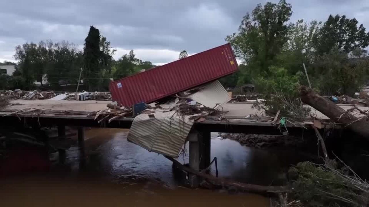 North Carolinians Begin Daunting Task Of Cleaning Up From Helene