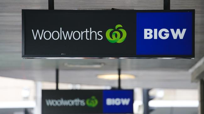 SYDNEY, AUSTRALIA: NewsWire Photos: MARCH 27 2024:  A general stock photo of the retail store Big W in at Townhall in Sydney ahead of Easter long weekend. Picture: NCA NewsWire/ Gaye Gerard