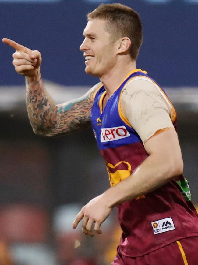 Dayne Beams in action for Brisbane Lions.