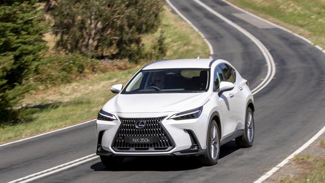 Full package: the Lexus NX350h