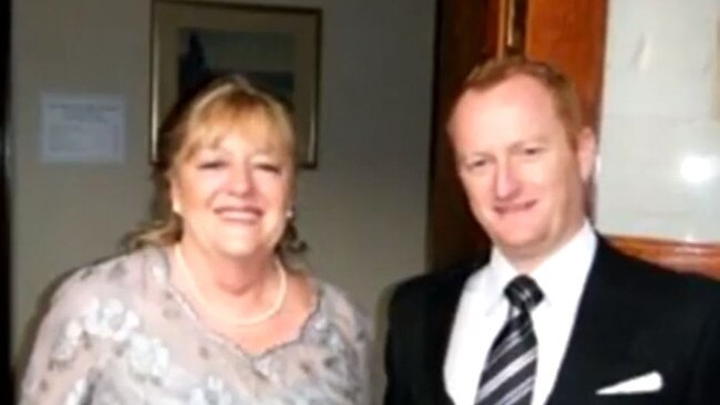 Anthony McCormick with his mother who sadly passed away on Wednesday night. Picture: The Today Show.