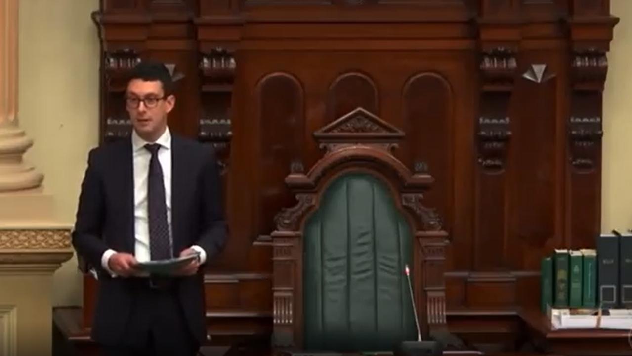 Ex-Liberal Dan Cregan becomes Speaker after a midnight coup on October 12 Picture: SA Parliament