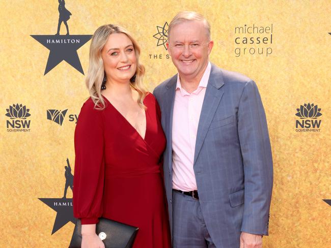 Anthony Albanese and Jodie Haydon. Picture: Damian Shaw