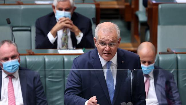 Scott Morrison’s days as PM could be numbered is he doesn’t change tactics, and soon. Picture: Gary Ramage