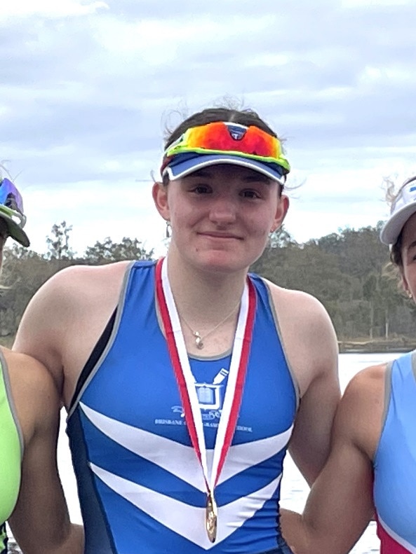 BGGS's Astrid Thomas is a rowing young gun.