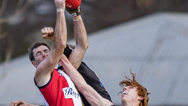 David Mennen in his previous stint at Benalla. Picture: Bruce Povey