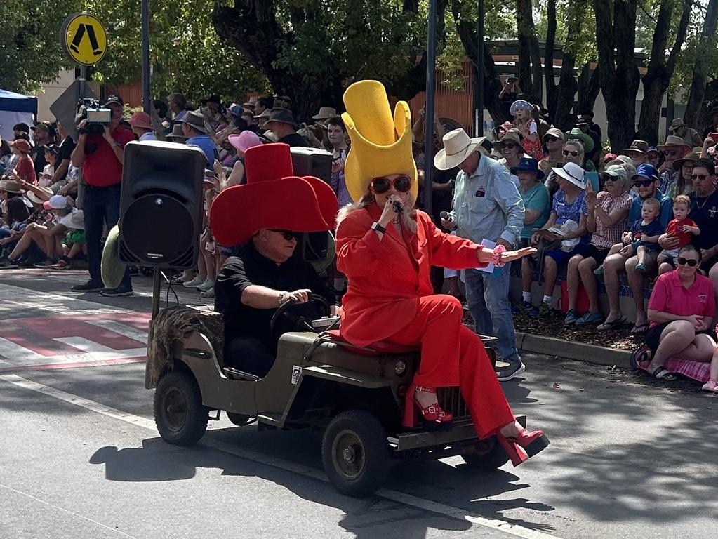 Thousands were in attendance at the Melon Fest parade