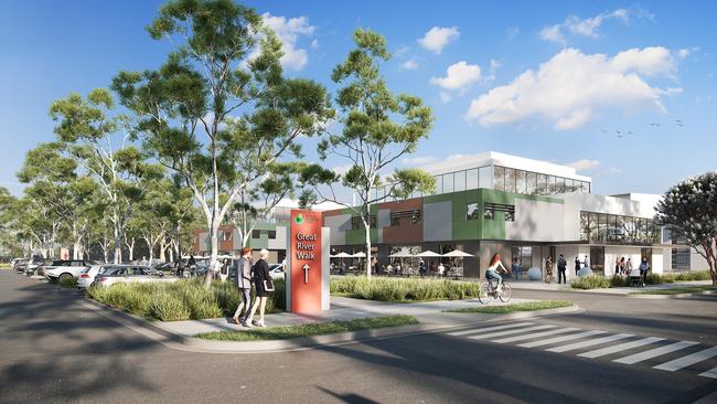 Plans for the construction of a $613 million business park on the banks of the Nepean River in Sydney's west.