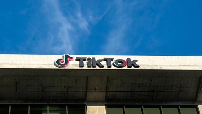 A mother is suing TikTok, alleging that her 10-year-old daughter died after attempting to do the ‘blackout challenge’ that she saw on the app. Picture: Valerie Macon/AFP