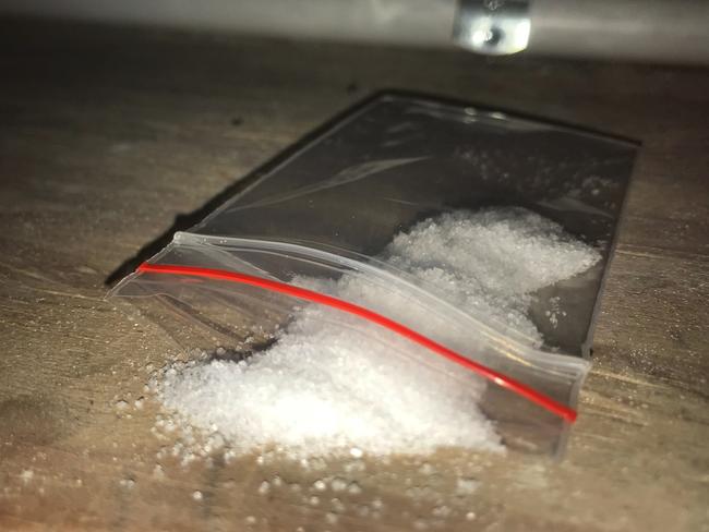 Crawford was found in possession of crystal meth on two occasions. (File image)