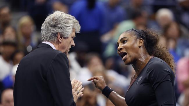 According to one feminist pundit, Serena Williams’s problem is that as a woman she is not allowed to get angry.