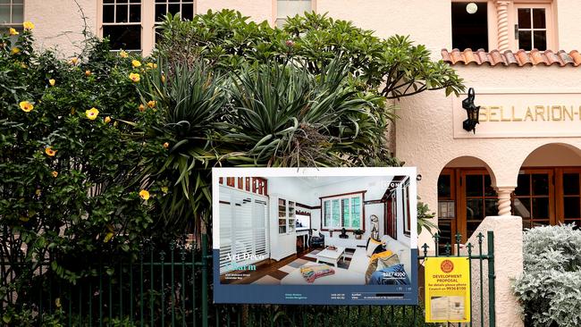 Property prices across Australia are starting to drop. Picture: Brendon Thorne/Getty Images