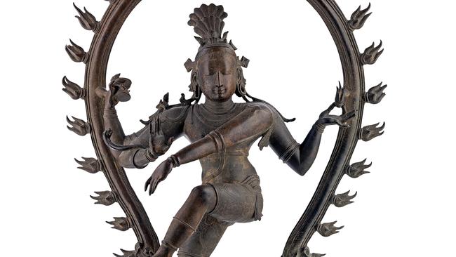 The Dancing Shiva was identified from a 1958 photograph.