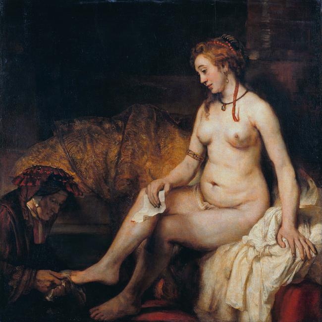 Bathsheba at her bath, 1654, Paris, Louvre