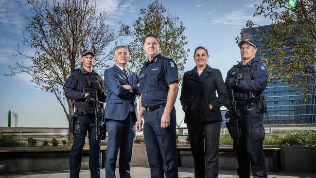 New police taskforce, VIPER, is cracking down on bikie shootings and gangs. Picture: Jake Nowakowski