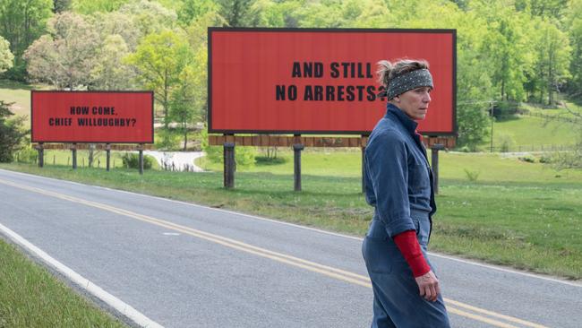 Three Billboards Outside Ebbing, Missouri comes highly recommended.