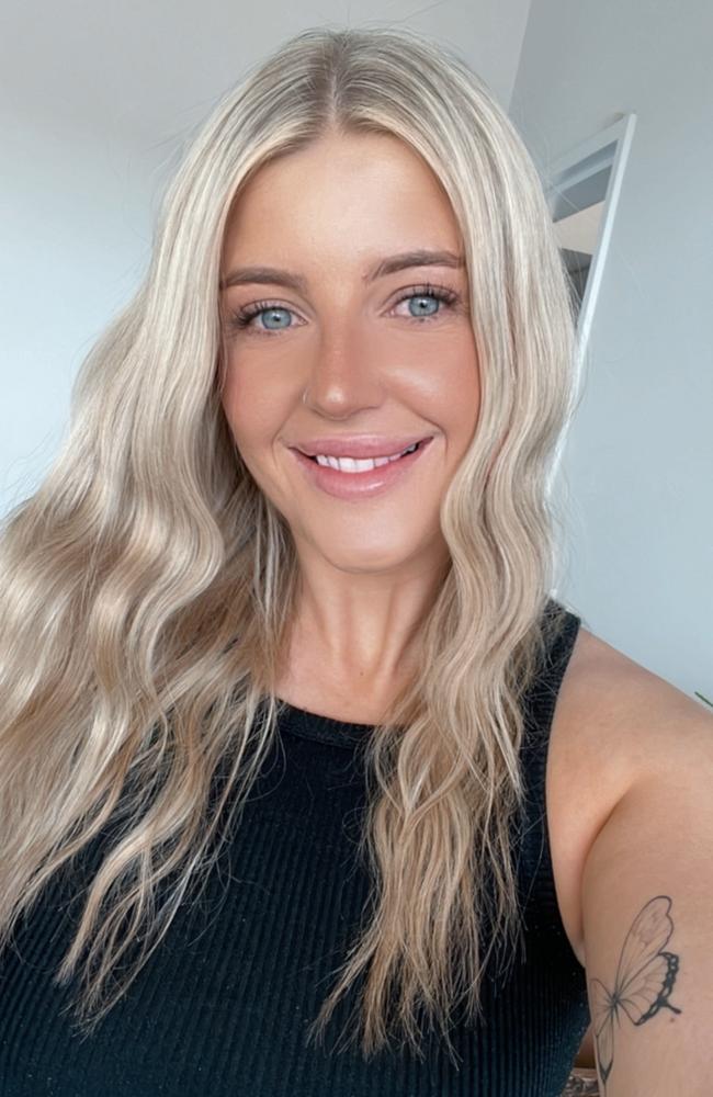 Jess Morgan began considering going off the pill after watching videos on TikTok. Picture: Supplied