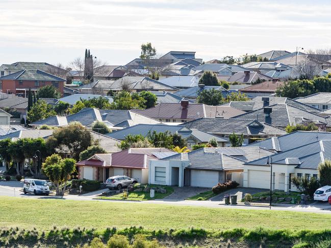 ADELAIDE, AUSTRALIA - NewsWire Photos AUGUST 19, 2021: Housing stock in Noarlunga Downs. Picture: NCA NewsWire /Brenton Edwards