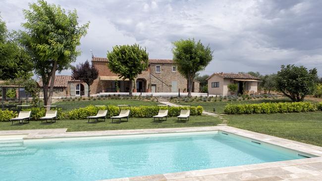 Villa Milluzi in Cortona, Italy, as shown on goodwillgetaways.com.