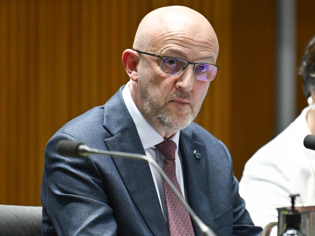 Director-General of Security of Australia Mike Burgess. Picture: NewsWire / Martin Ollman