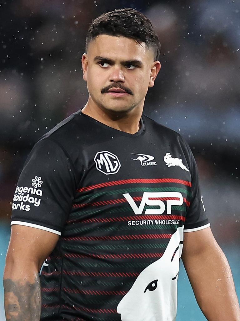 Latrell wasn’t happy with the NRL 360 host and his constant criticism. (Photo by Cameron Spencer/Getty Images)