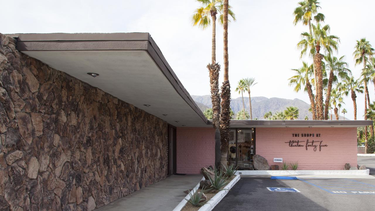 The Shops at Thirteen Forty-Five is peak Palm Springs and a one-stop shop for retail lovers. 