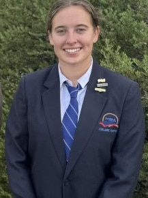 Tamara and Brendan Allender’s eldest daughter Brylie, 18, is Ouyen P-12 College 2024 school captain. Picture: Supplied