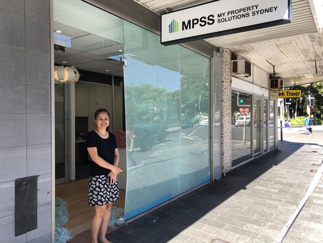 Ariessi Doolan, manager of My Property Solutions Sydney on Sydney Rd, Manly. Picture: Jim O'Rourke